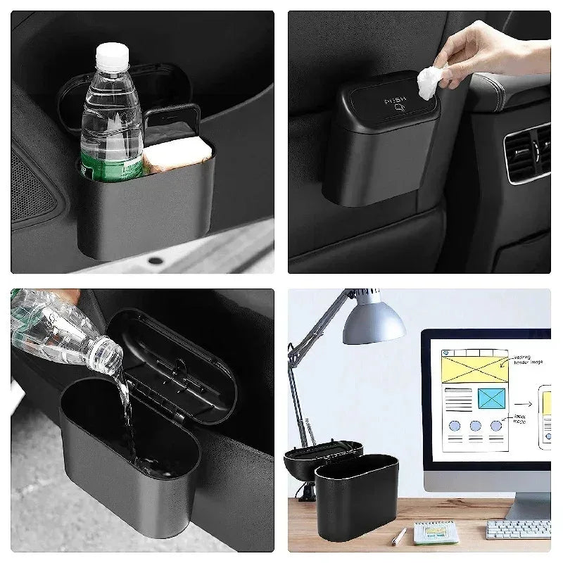 Nexyra Mini Car Trash Bin