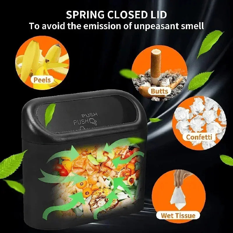 Nexyra Mini Car Trash Bin