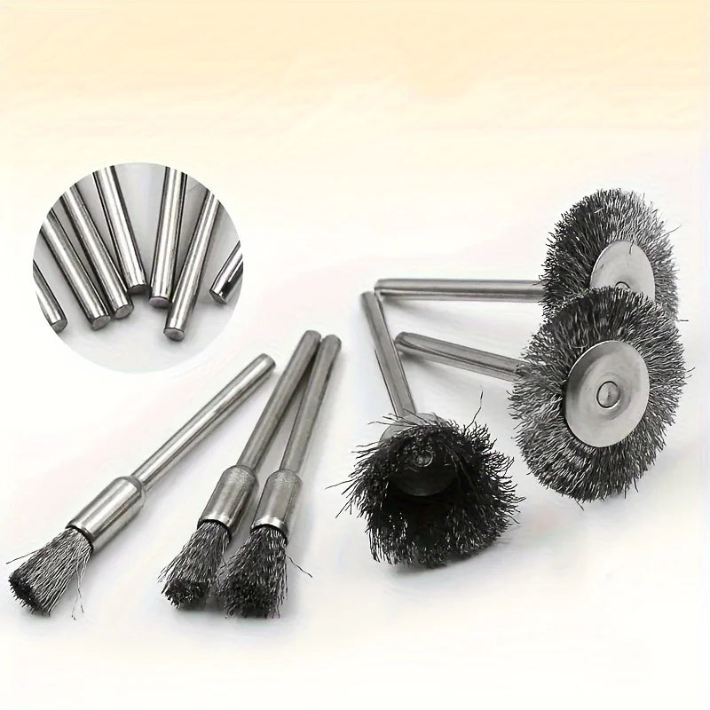 Nexyra Premium Wheel Detailing Brush Kit